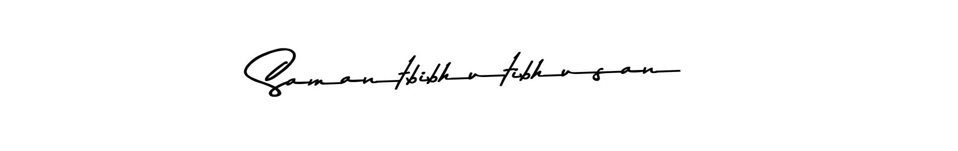 The best way (Asem Kandis PERSONAL USE) to make a short signature is to pick only two or three words in your name. The name Samantbibhutibhusan include a total of six letters. For converting this name. Samantbibhutibhusan signature style 9 images and pictures png
