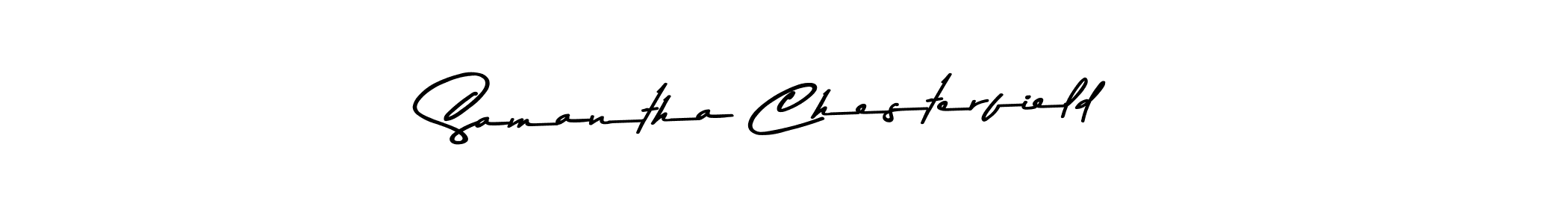 Also You can easily find your signature by using the search form. We will create Samantha Chesterfield name handwritten signature images for you free of cost using Asem Kandis PERSONAL USE sign style. Samantha Chesterfield signature style 9 images and pictures png