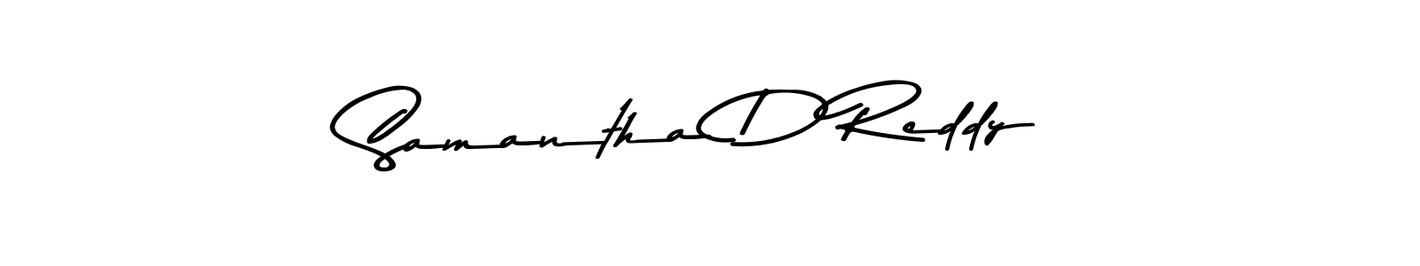 Also we have Samantha D Reddy name is the best signature style. Create professional handwritten signature collection using Asem Kandis PERSONAL USE autograph style. Samantha D Reddy signature style 9 images and pictures png