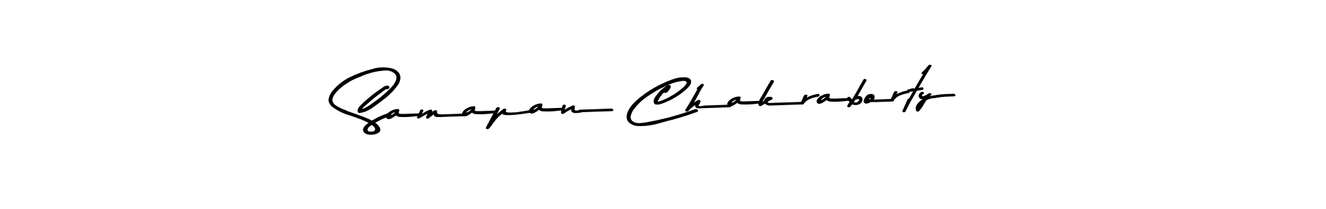 How to make Samapan Chakraborty signature? Asem Kandis PERSONAL USE is a professional autograph style. Create handwritten signature for Samapan Chakraborty name. Samapan Chakraborty signature style 9 images and pictures png