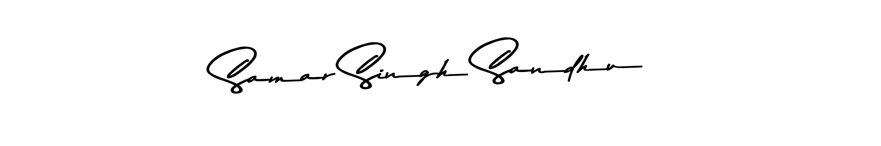 Make a beautiful signature design for name Samar Singh Sandhu. Use this online signature maker to create a handwritten signature for free. Samar Singh Sandhu signature style 9 images and pictures png