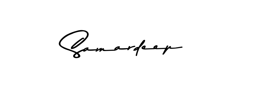 Design your own signature with our free online signature maker. With this signature software, you can create a handwritten (Asem Kandis PERSONAL USE) signature for name Samardeep. Samardeep signature style 9 images and pictures png