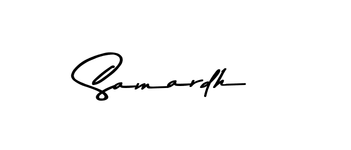 Make a beautiful signature design for name Samardh. Use this online signature maker to create a handwritten signature for free. Samardh signature style 9 images and pictures png