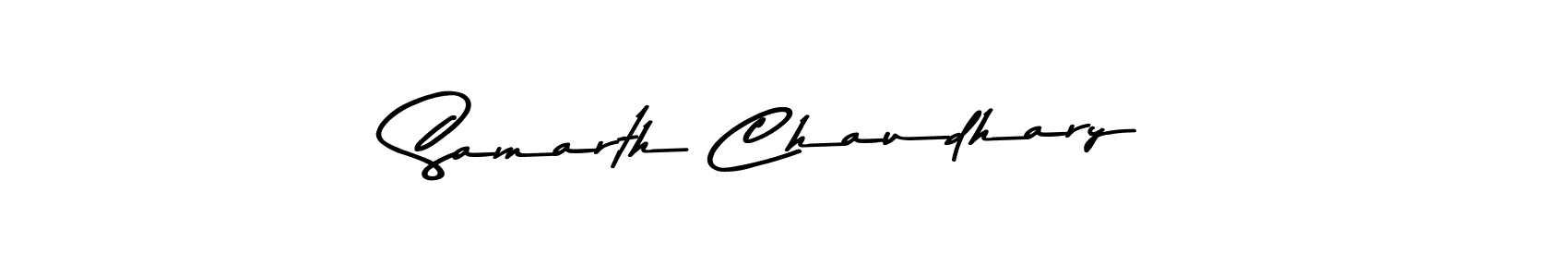 This is the best signature style for the Samarth Chaudhary name. Also you like these signature font (Asem Kandis PERSONAL USE). Mix name signature. Samarth Chaudhary signature style 9 images and pictures png