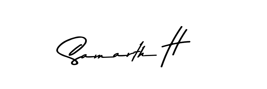 Similarly Asem Kandis PERSONAL USE is the best handwritten signature design. Signature creator online .You can use it as an online autograph creator for name Samarth H. Samarth H signature style 9 images and pictures png