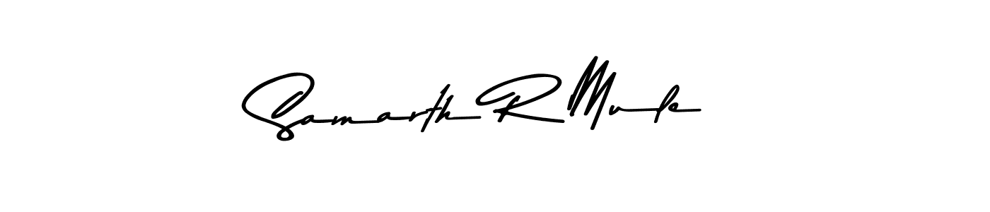 if you are searching for the best signature style for your name Samarth R Mule. so please give up your signature search. here we have designed multiple signature styles  using Asem Kandis PERSONAL USE. Samarth R Mule signature style 9 images and pictures png