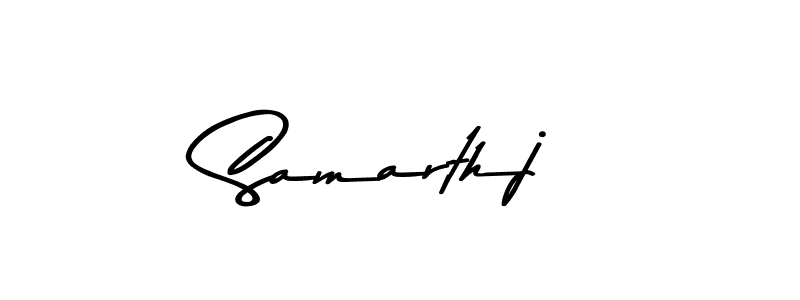 You should practise on your own different ways (Asem Kandis PERSONAL USE) to write your name (Samarthj) in signature. don't let someone else do it for you. Samarthj signature style 9 images and pictures png