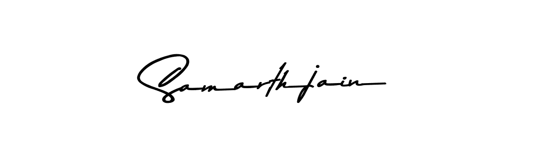 Design your own signature with our free online signature maker. With this signature software, you can create a handwritten (Asem Kandis PERSONAL USE) signature for name Samarthjain. Samarthjain signature style 9 images and pictures png