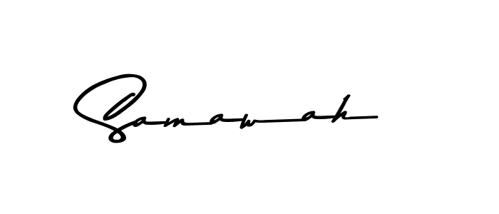 Make a beautiful signature design for name Samawah. Use this online signature maker to create a handwritten signature for free. Samawah signature style 9 images and pictures png
