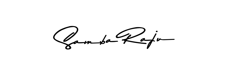 How to make Samba Raju signature? Asem Kandis PERSONAL USE is a professional autograph style. Create handwritten signature for Samba Raju name. Samba Raju signature style 9 images and pictures png