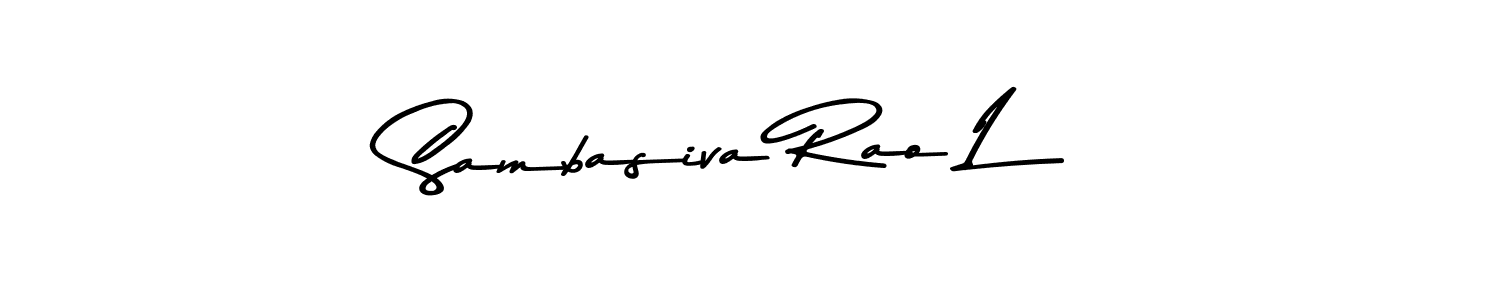 It looks lik you need a new signature style for name Sambasiva Rao L. Design unique handwritten (Asem Kandis PERSONAL USE) signature with our free signature maker in just a few clicks. Sambasiva Rao L signature style 9 images and pictures png