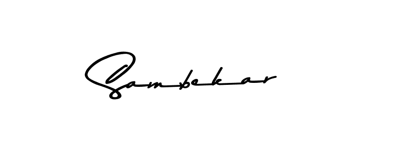 Once you've used our free online signature maker to create your best signature Asem Kandis PERSONAL USE style, it's time to enjoy all of the benefits that Sambekar name signing documents. Sambekar signature style 9 images and pictures png