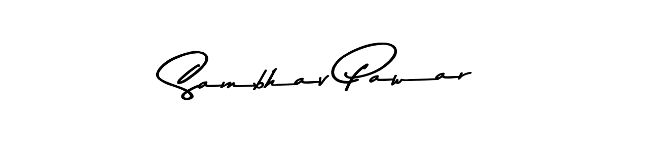 The best way (Asem Kandis PERSONAL USE) to make a short signature is to pick only two or three words in your name. The name Sambhav Pawar include a total of six letters. For converting this name. Sambhav Pawar signature style 9 images and pictures png