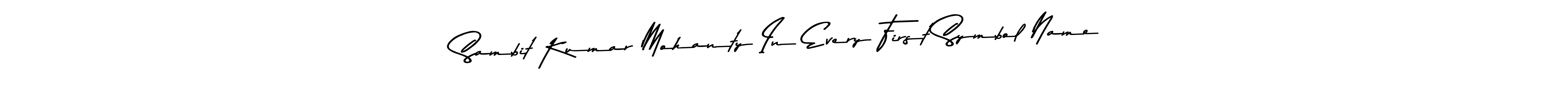 Also You can easily find your signature by using the search form. We will create Sambit Kumar Mohanty In Every First Symbol Name name handwritten signature images for you free of cost using Asem Kandis PERSONAL USE sign style. Sambit Kumar Mohanty In Every First Symbol Name signature style 9 images and pictures png