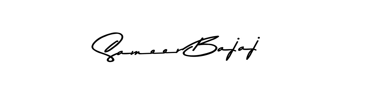 if you are searching for the best signature style for your name Sameer Bajaj. so please give up your signature search. here we have designed multiple signature styles  using Asem Kandis PERSONAL USE. Sameer Bajaj signature style 9 images and pictures png