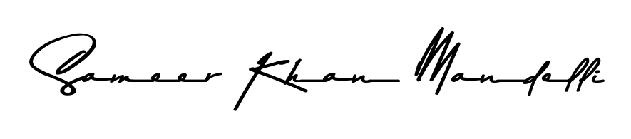 Make a beautiful signature design for name Sameer Khan Mandelli. With this signature (Asem Kandis PERSONAL USE) style, you can create a handwritten signature for free. Sameer Khan Mandelli signature style 9 images and pictures png