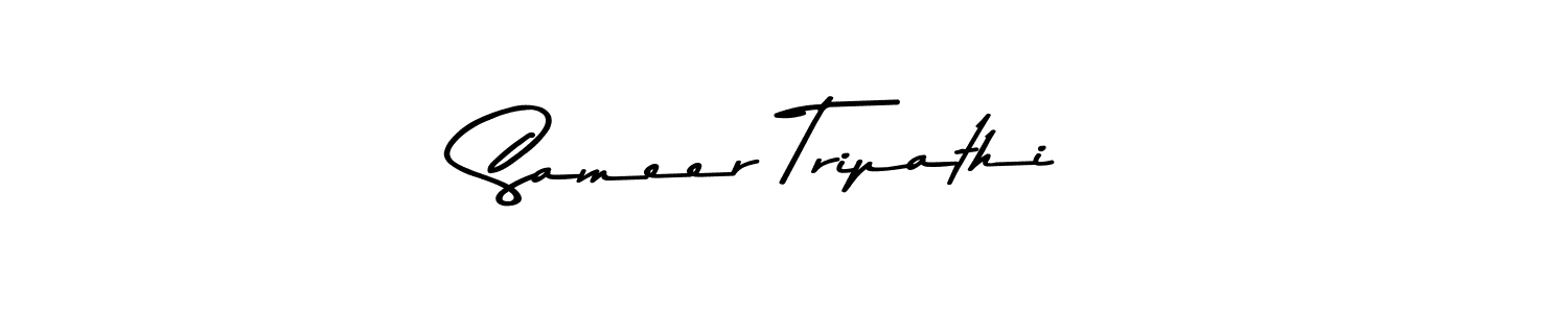 Also You can easily find your signature by using the search form. We will create Sameer Tripathi name handwritten signature images for you free of cost using Asem Kandis PERSONAL USE sign style. Sameer Tripathi signature style 9 images and pictures png