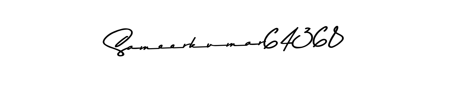 if you are searching for the best signature style for your name Sameerkumar64368. so please give up your signature search. here we have designed multiple signature styles  using Asem Kandis PERSONAL USE. Sameerkumar64368 signature style 9 images and pictures png