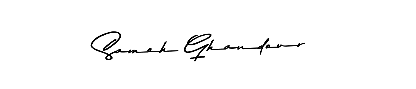 It looks lik you need a new signature style for name Sameh Ghandour. Design unique handwritten (Asem Kandis PERSONAL USE) signature with our free signature maker in just a few clicks. Sameh Ghandour signature style 9 images and pictures png