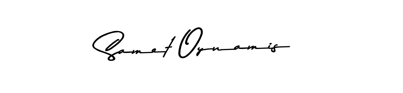 Use a signature maker to create a handwritten signature online. With this signature software, you can design (Asem Kandis PERSONAL USE) your own signature for name Samet Oynamis. Samet Oynamis signature style 9 images and pictures png