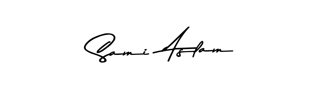 Once you've used our free online signature maker to create your best signature Asem Kandis PERSONAL USE style, it's time to enjoy all of the benefits that Sami  Aslam name signing documents. Sami  Aslam signature style 9 images and pictures png