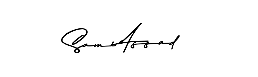 Here are the top 10 professional signature styles for the name Sami Assad. These are the best autograph styles you can use for your name. Sami Assad signature style 9 images and pictures png