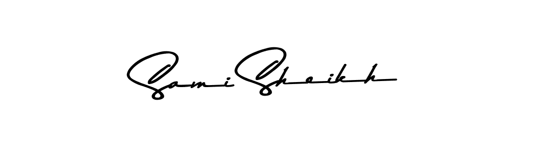 The best way (Asem Kandis PERSONAL USE) to make a short signature is to pick only two or three words in your name. The name Sami Sheikh include a total of six letters. For converting this name. Sami Sheikh signature style 9 images and pictures png