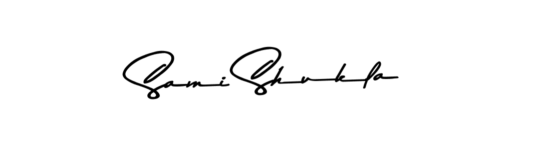 The best way (Asem Kandis PERSONAL USE) to make a short signature is to pick only two or three words in your name. The name Sami Shukla include a total of six letters. For converting this name. Sami Shukla signature style 9 images and pictures png