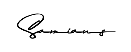 Also You can easily find your signature by using the search form. We will create Samians name handwritten signature images for you free of cost using Asem Kandis PERSONAL USE sign style. Samians signature style 9 images and pictures png