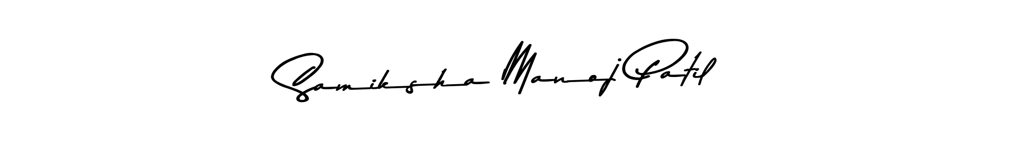 Check out images of Autograph of Samiksha Manoj Patil name. Actor Samiksha Manoj Patil Signature Style. Asem Kandis PERSONAL USE is a professional sign style online. Samiksha Manoj Patil signature style 9 images and pictures png