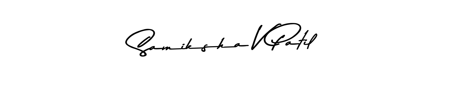 Check out images of Autograph of Samiksha V Patil name. Actor Samiksha V Patil Signature Style. Asem Kandis PERSONAL USE is a professional sign style online. Samiksha V Patil signature style 9 images and pictures png