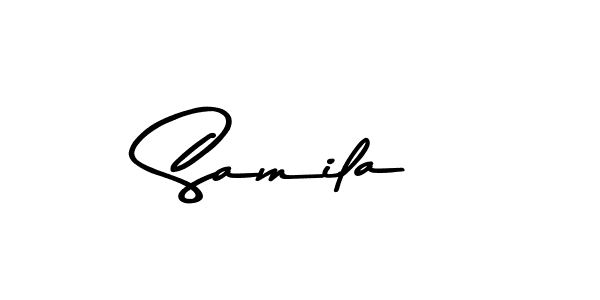 Samila stylish signature style. Best Handwritten Sign (Asem Kandis PERSONAL USE) for my name. Handwritten Signature Collection Ideas for my name Samila. Samila signature style 9 images and pictures png