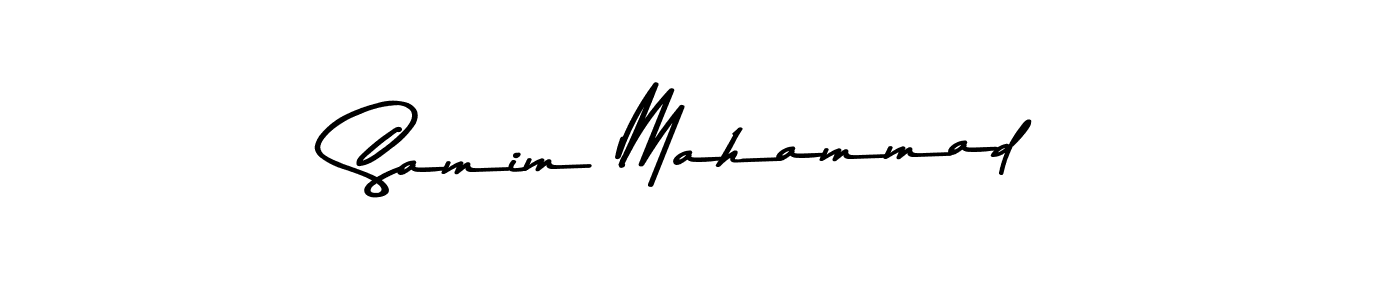 How to make Samim Mahammad name signature. Use Asem Kandis PERSONAL USE style for creating short signs online. This is the latest handwritten sign. Samim Mahammad signature style 9 images and pictures png