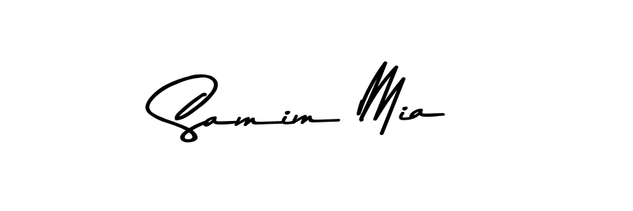 Make a beautiful signature design for name Samim Mia. With this signature (Asem Kandis PERSONAL USE) style, you can create a handwritten signature for free. Samim Mia signature style 9 images and pictures png