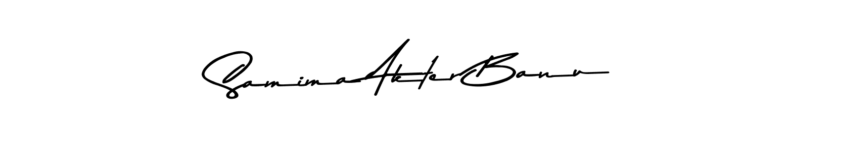 Similarly Asem Kandis PERSONAL USE is the best handwritten signature design. Signature creator online .You can use it as an online autograph creator for name Samima Akter Banu. Samima Akter Banu signature style 9 images and pictures png