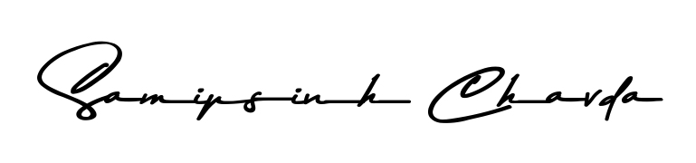 Also You can easily find your signature by using the search form. We will create Samipsinh Chavda name handwritten signature images for you free of cost using Asem Kandis PERSONAL USE sign style. Samipsinh Chavda signature style 9 images and pictures png