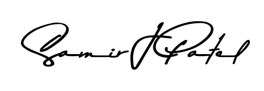 How to make Samir J Patel signature? Asem Kandis PERSONAL USE is a professional autograph style. Create handwritten signature for Samir J Patel name. Samir J Patel signature style 9 images and pictures png