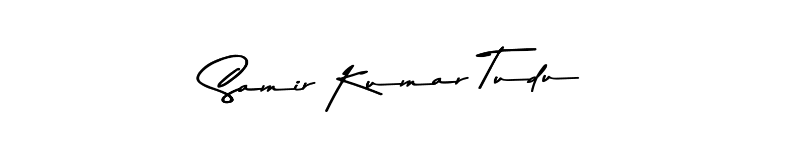 Here are the top 10 professional signature styles for the name Samir Kumar Tudu. These are the best autograph styles you can use for your name. Samir Kumar Tudu signature style 9 images and pictures png