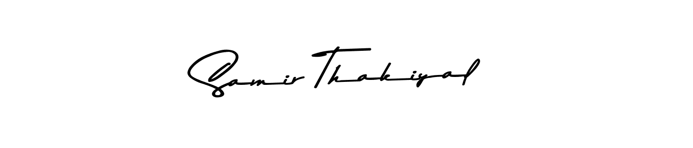 See photos of Samir Thakiyal official signature by Spectra . Check more albums & portfolios. Read reviews & check more about Asem Kandis PERSONAL USE font. Samir Thakiyal signature style 9 images and pictures png