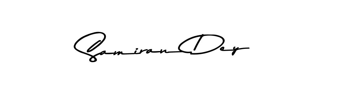 You should practise on your own different ways (Asem Kandis PERSONAL USE) to write your name (Samiran Dey) in signature. don't let someone else do it for you. Samiran Dey signature style 9 images and pictures png