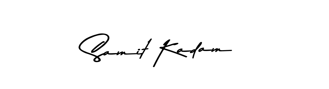 Make a beautiful signature design for name Samit Kadam. Use this online signature maker to create a handwritten signature for free. Samit Kadam signature style 9 images and pictures png