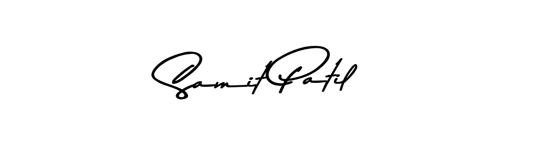 Make a beautiful signature design for name Samit Patil. Use this online signature maker to create a handwritten signature for free. Samit Patil signature style 9 images and pictures png