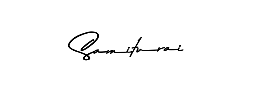 Use a signature maker to create a handwritten signature online. With this signature software, you can design (Asem Kandis PERSONAL USE) your own signature for name Samiturai. Samiturai signature style 9 images and pictures png