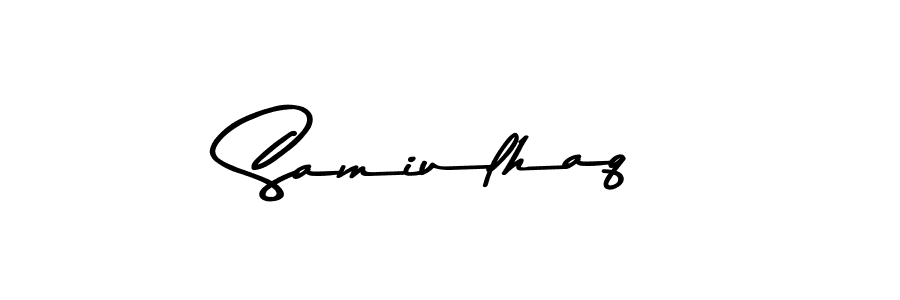 It looks lik you need a new signature style for name Samiulhaq. Design unique handwritten (Asem Kandis PERSONAL USE) signature with our free signature maker in just a few clicks. Samiulhaq signature style 9 images and pictures png