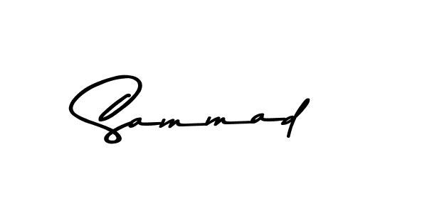 How to make Sammad signature? Asem Kandis PERSONAL USE is a professional autograph style. Create handwritten signature for Sammad name. Sammad signature style 9 images and pictures png