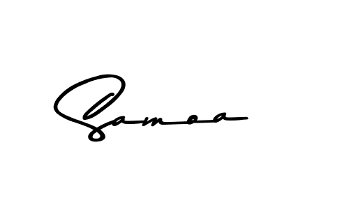 How to make Samoa signature? Asem Kandis PERSONAL USE is a professional autograph style. Create handwritten signature for Samoa name. Samoa signature style 9 images and pictures png