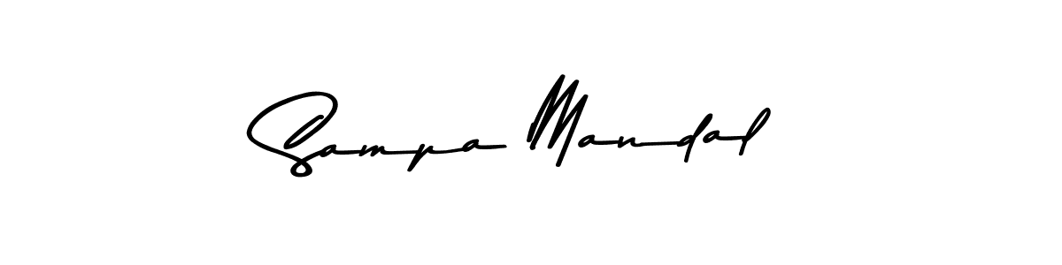 Also You can easily find your signature by using the search form. We will create Sampa Mandal name handwritten signature images for you free of cost using Asem Kandis PERSONAL USE sign style. Sampa Mandal signature style 9 images and pictures png