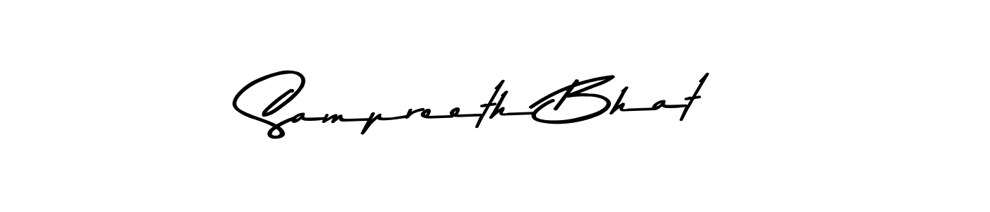 How to Draw Sampreeth Bhat signature style? Asem Kandis PERSONAL USE is a latest design signature styles for name Sampreeth Bhat. Sampreeth Bhat signature style 9 images and pictures png