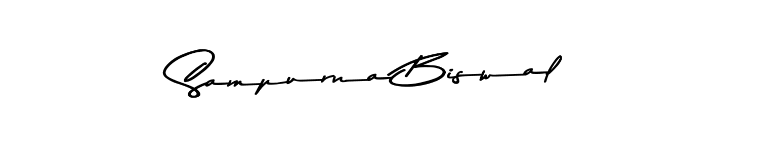 Also You can easily find your signature by using the search form. We will create Sampurna Biswal name handwritten signature images for you free of cost using Asem Kandis PERSONAL USE sign style. Sampurna Biswal signature style 9 images and pictures png