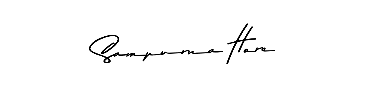 Asem Kandis PERSONAL USE is a professional signature style that is perfect for those who want to add a touch of class to their signature. It is also a great choice for those who want to make their signature more unique. Get Sampurna Hore name to fancy signature for free. Sampurna Hore signature style 9 images and pictures png